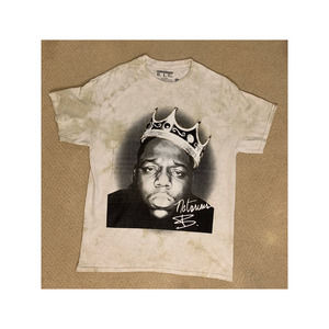 NWOT The Notorious BIG Crown with Rhinestones Tie Dye Tee